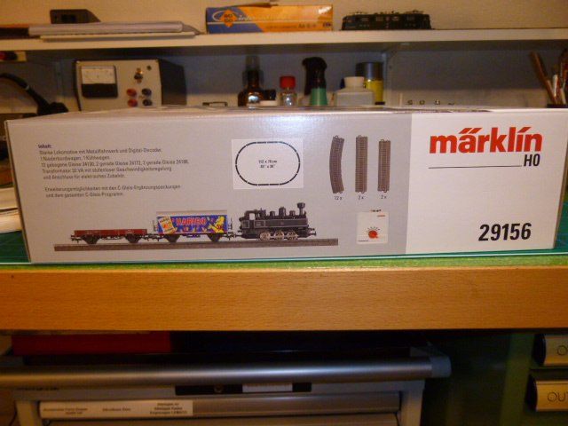 Kit Démarrage Train Miniature Märklin MS2 29000 Numérique - Circuit Ovale R2 Avec Rails Et Adaptateur 230V
