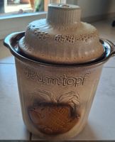 Schöner antike Keramik Rumtopf ca.4l, wie Neu.