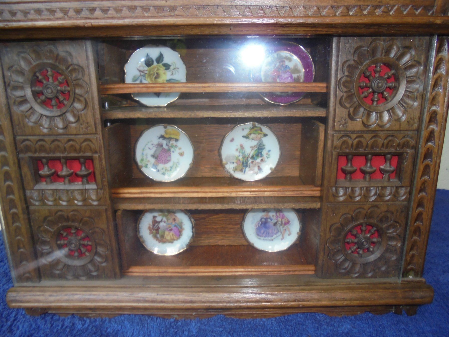 Vetrine: Antike Kindervitrine bretonisch, ca. 1940 – Usato da Camorino venduto da Hunpete 3
