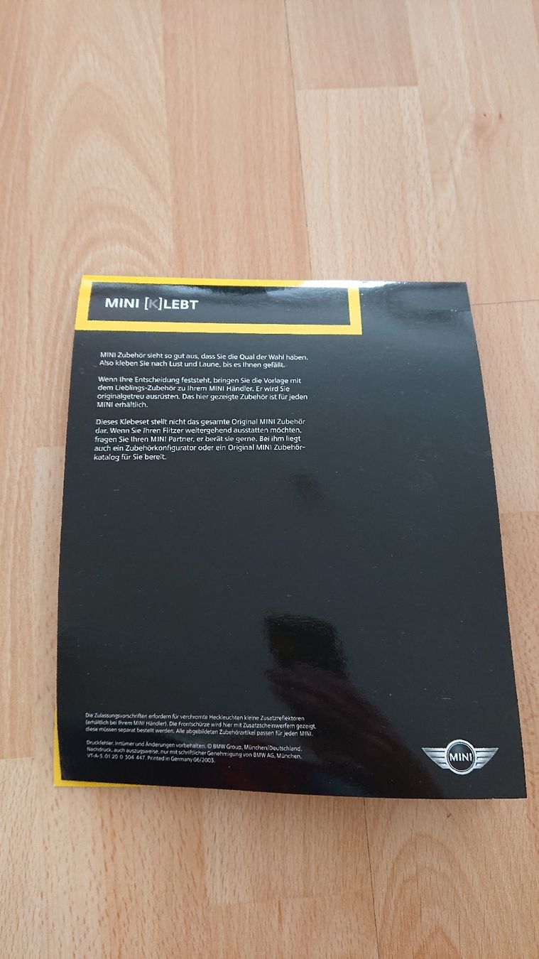 Mini Documenti: Prospekt/Brochure,MINI Cooper R52/R53 – Usato da Unterägeri venduto da tommi02 2
