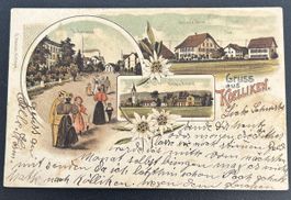 Gruss aus Kölliken Litho 