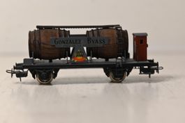 Gonzales Byass Weinwagen H0/DC ohne OVP Echtholz