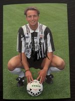 Signierte Karte Marc Hodel FCA Aarau Fussball