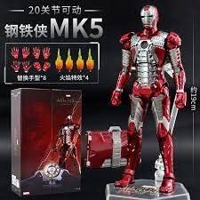 Statuette: ZD Toys Actionfigur "Iron Man Mark V" – Nuovo e nell'imballaggio originale da Olten venduto da SunsetRainman