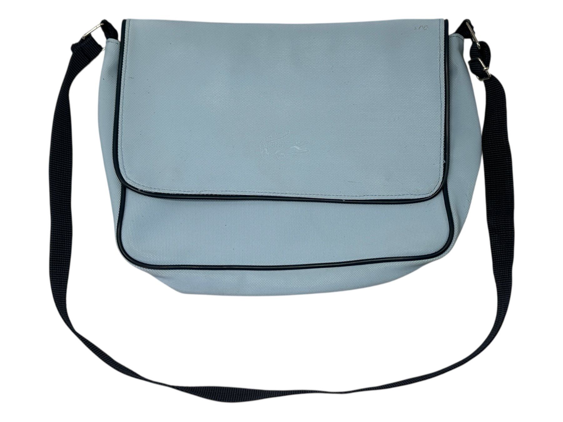 Lacoste Borse: Sac à bandoulière LACOSTE bleu clair – Usato da Morges venduto da objetsdepoque 5