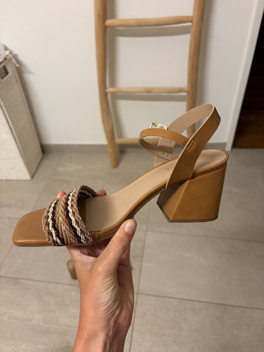 Scarpe da donna: Damen Stilettos Grösse 39 - cognacfarben – Nuovo (secondo la descrizione) da Meilen venduto da SabrinaK1992 3