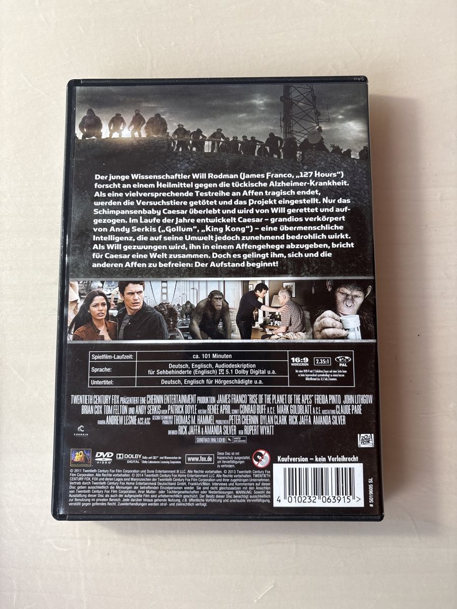 Tutti i DVDs: Planet der Affen – Usato da Ruswil venduto da Slivio_ 1