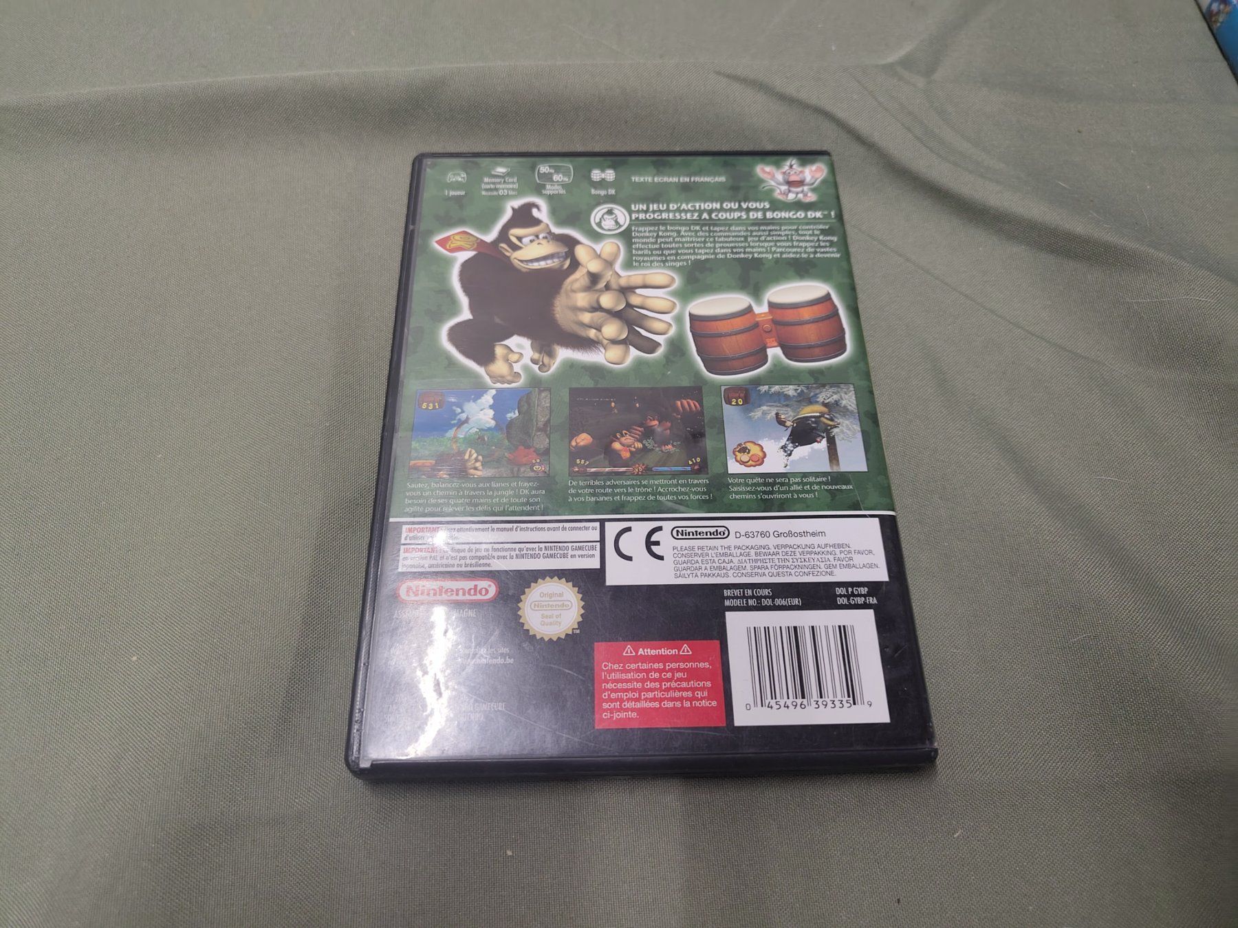 Nintendo Spiele: Jeu Donkey Kong Jungle Beat + 1 Bongo – Gebraucht aus Saxon von dan_drn5 3