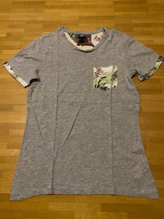 H&M T-Shirt Grau Gr. S