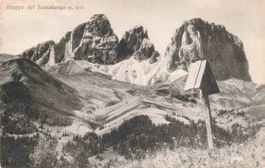 Gruppo del sassalungo dolomiti