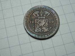 Niederländisch-Indien ½ Cent, 1909