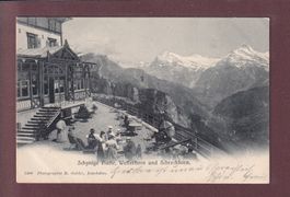 SCHYNIGE PLATTE - Terrasse - Leute - 1906