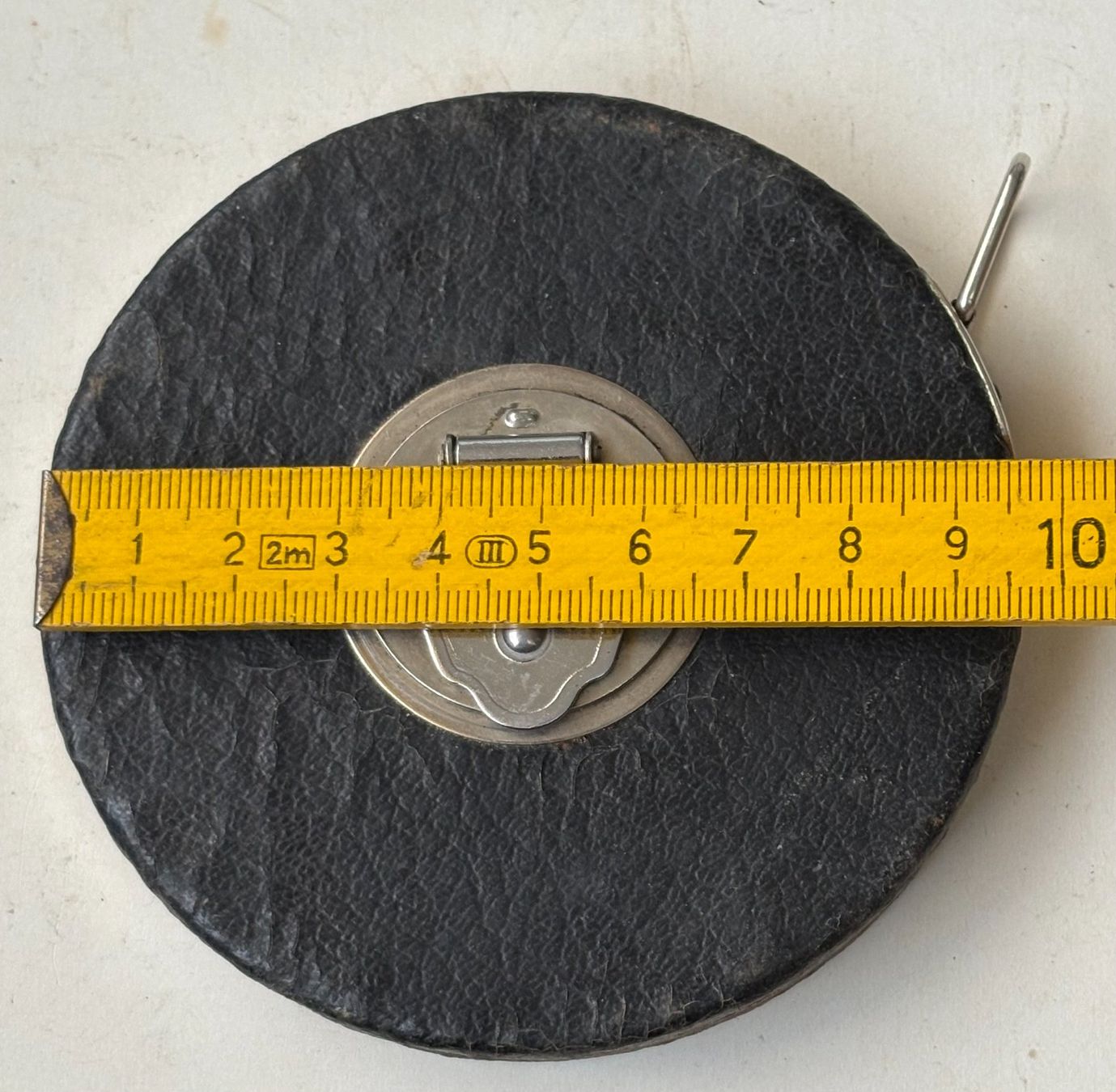 Messen: ANTIKES METALL MESSBAND 20METER – Gebraucht aus Ostermundigen von wini63 7