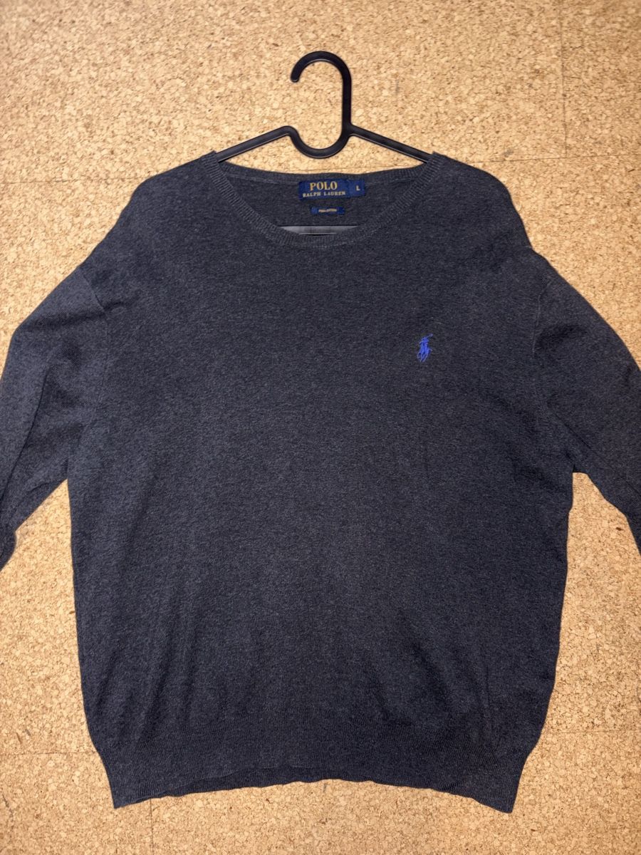 Ralph Lauren Maglioni & Felpe: Polo Ralph Lauren Pullover Pima Cotton, Anthrazit, Grösse L – Usato da Arlesheim venduto da purchaser44 1