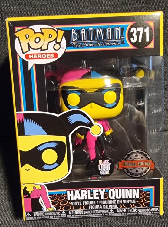 Funko Pop! Batman: The Animated Series - Harley Quinn Blacklight #371