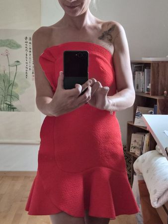 Sandro red dress