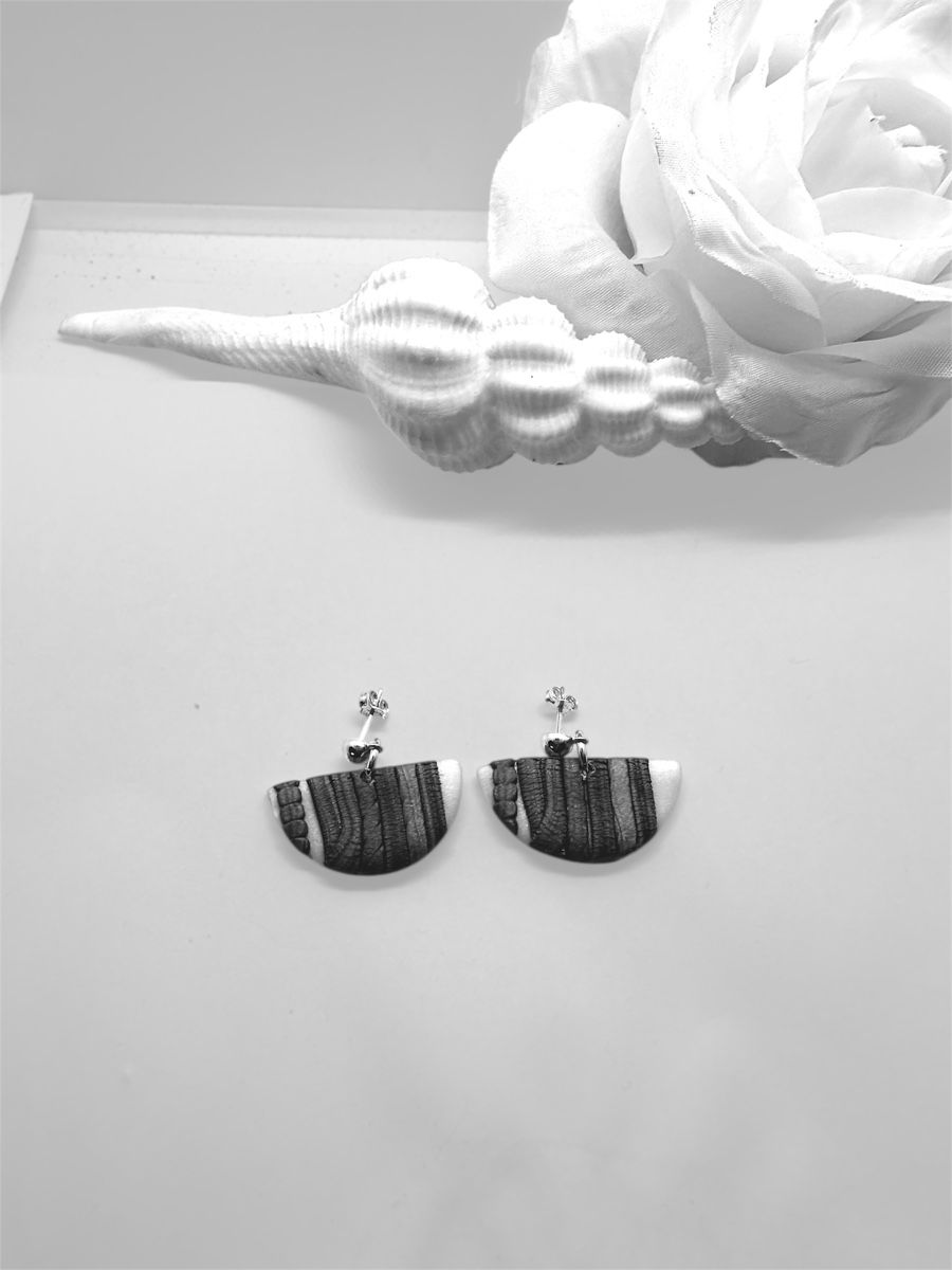 Orecchini pendenti & Orecchini a lobo: Ohrstecker Silber mit Polymerclay – Nuovo e nell'imballaggio originale da Niederglatt ZH venduto da Silberschmuck-design 1