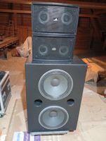 PA System - SUB 2x15 Zoll; Tops Monacor ESP 270P