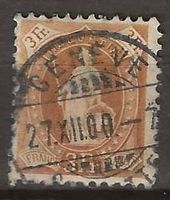 CH072a - Helvetia debout 72a obl. Genève 27.12.1900