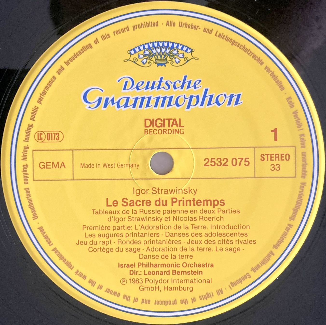 Vinyles: IGOR STRAVINSKY - LE SACRE DU PRINTEMPS – D'occasion à Bottens par hotter-than-hell 2