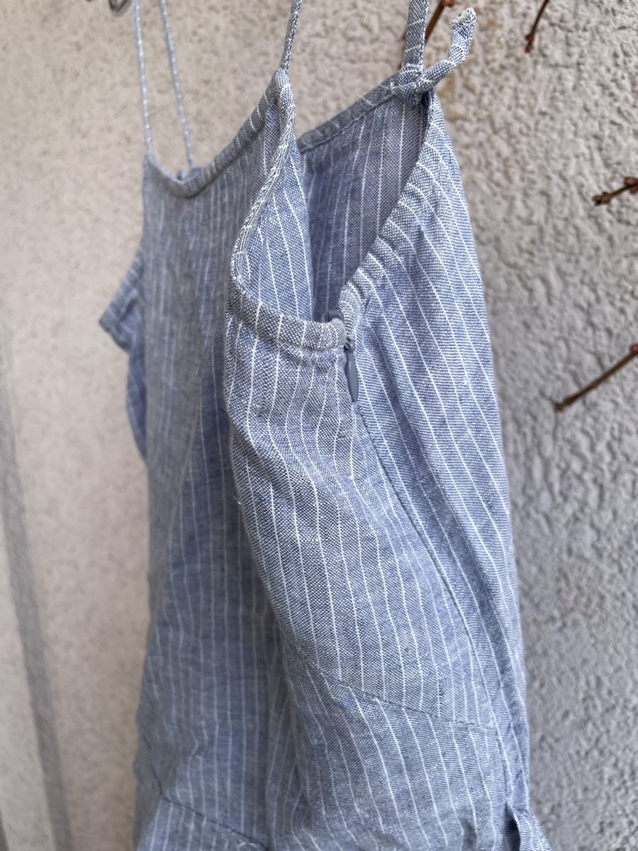 Kleider: Agnes b. Paris blaues Leinenkleid, Gr. S – Neu (gemäss Beschreibung) aus Zürich von vik_isi 3