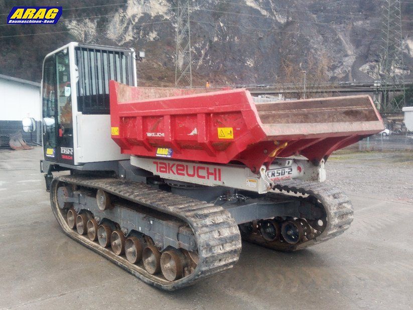Tutte le macchine: Takeuchi TCR50-2 Raupendumper – Usato da Hasle LU venduto da Arag08 3