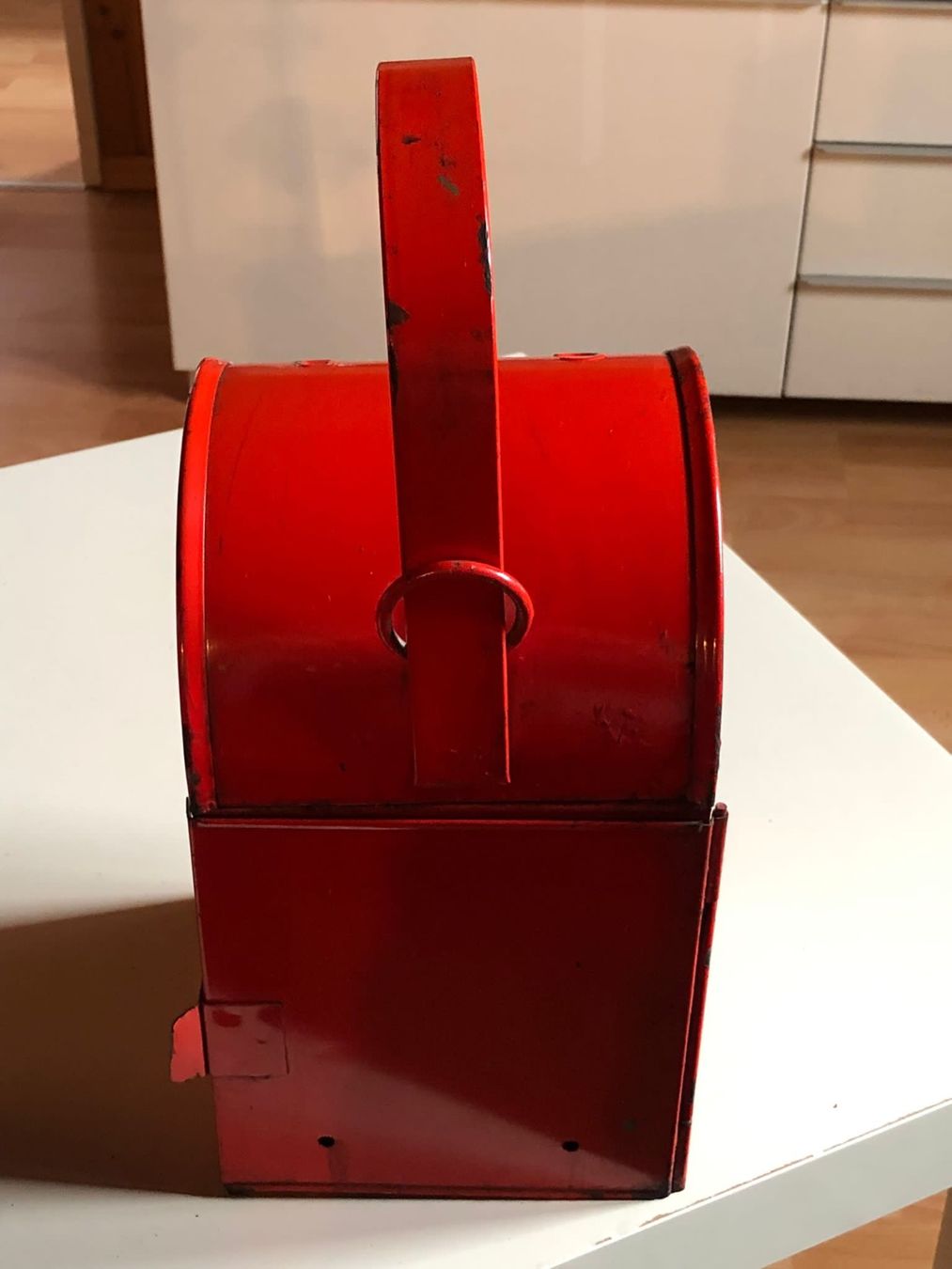 Lampade: Antike rote Petrollaterne – Usato da Röschenz venduto da Tashroal 3