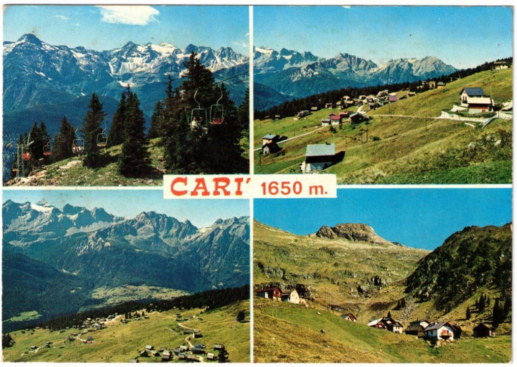 Cartoline postali: Cari - 4 Bild AK – Usato da Binningen venduto da Mountainrider