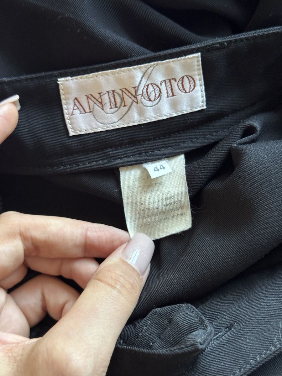Pantaloni: Black Aninoto Trousers, Size 44 IT – Usato da Turbenthal venduto da elizameise 2