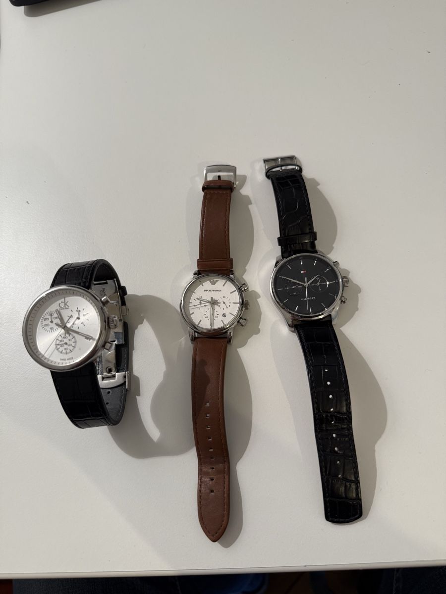 Uhren: Uhr Sammlun, Calvin Klein/Armani/Thomy Hilfiger – Gebraucht aus basel von yuri.H