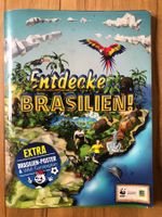 Edeka Sammelalbum "Entdecke Brasilien!" WWF - Inkl. WM-Turni