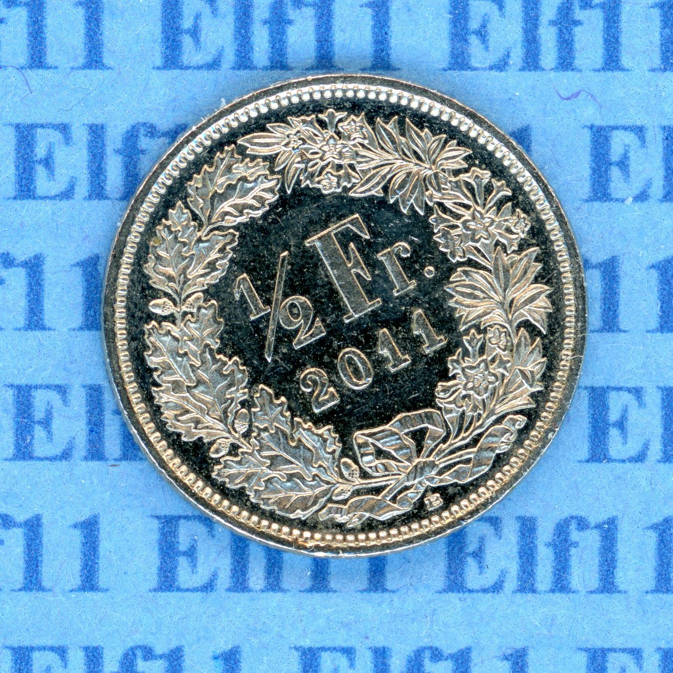 Tutti le monete: CHF___0.50 2011 vz 50 Rappen – Usato da Widnau venduto da Elf11