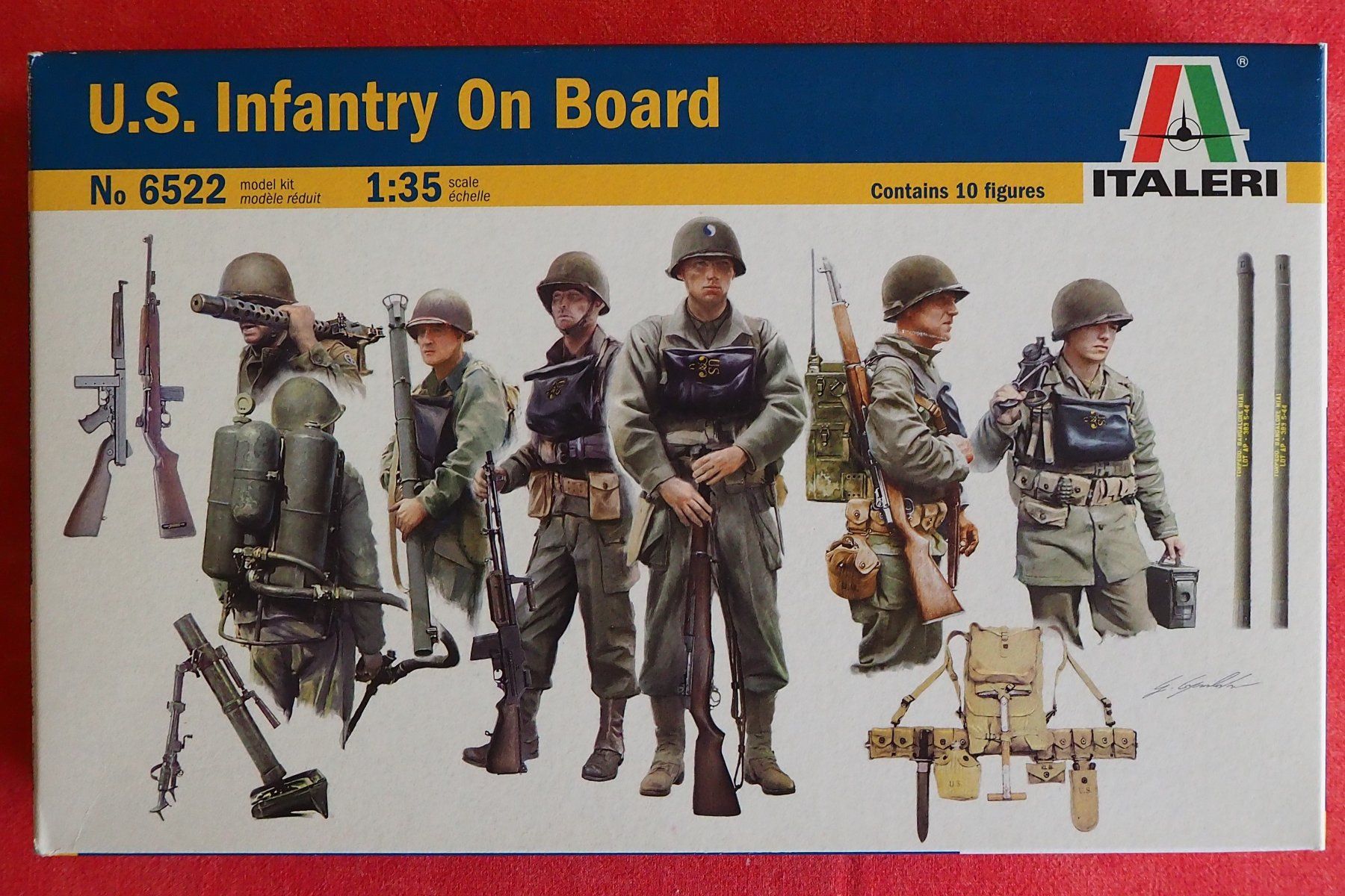 Italeri Kit di modellismo & Modellini statici: Italeri / LCVP with U.S. Infantry / 1/35 – Nuovo (secondo la descrizione) da Chur venduto da big_5zx8 3