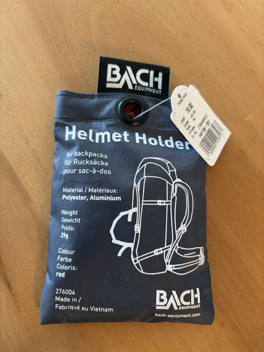 Supporti a parete: Helmhalterung Bach rot neu - Gratisversand  – Nuovo e nell'imballaggio originale da Zürich venduto da Ralph123