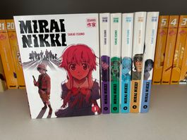 Mirai Nikki Tomes 1-6 Manga