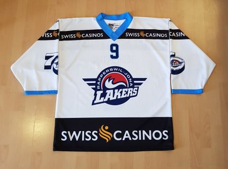 Rapperswil Lakers Trikot, 2015, Grosse XL, Nr. 9 Hürlimann