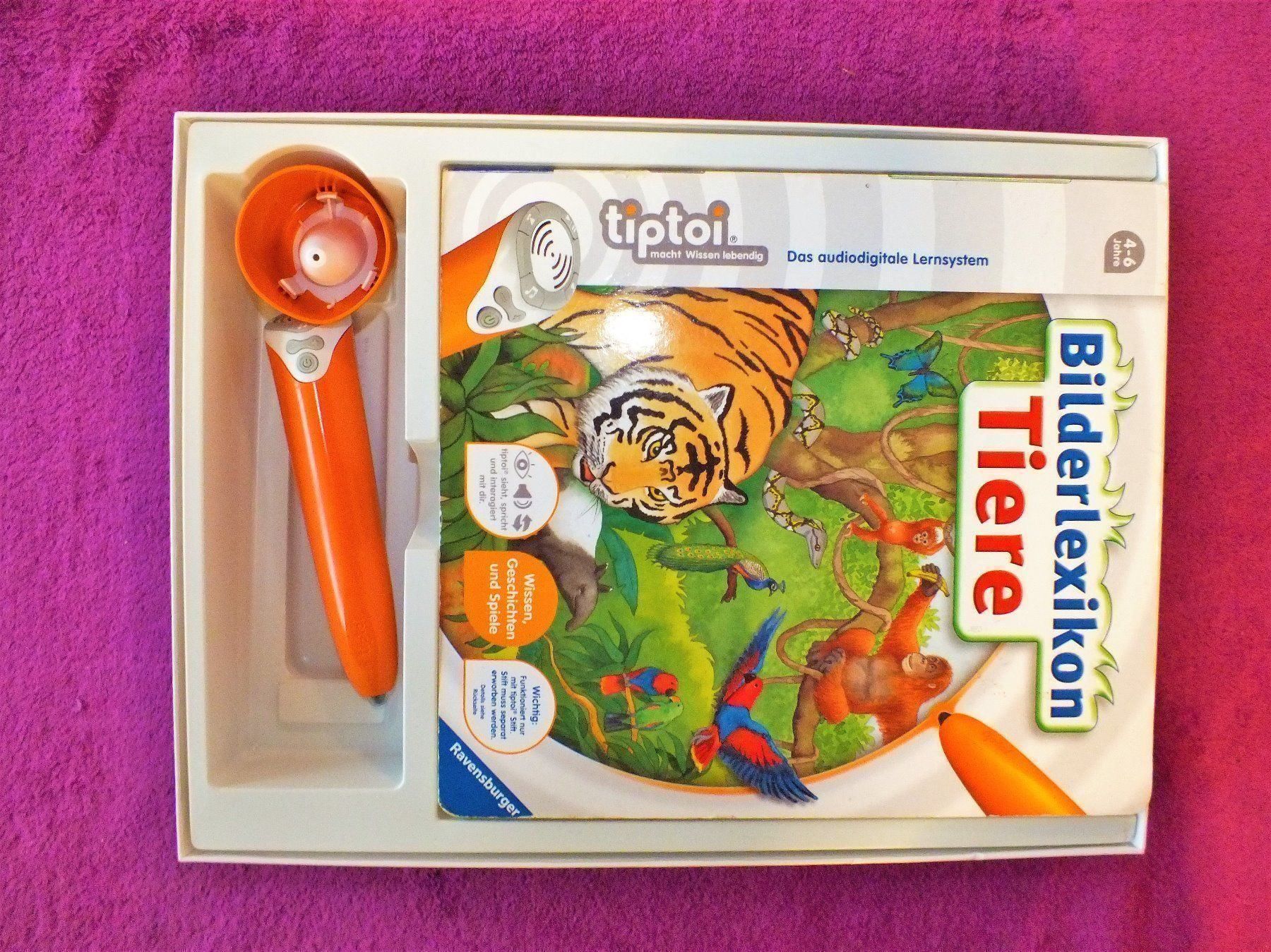Ravensburger Giochi: tiptoi Starterset -Stift & Bilderlexikon – Usato da Müllheim Dorf venduto da Seeeule01 1
