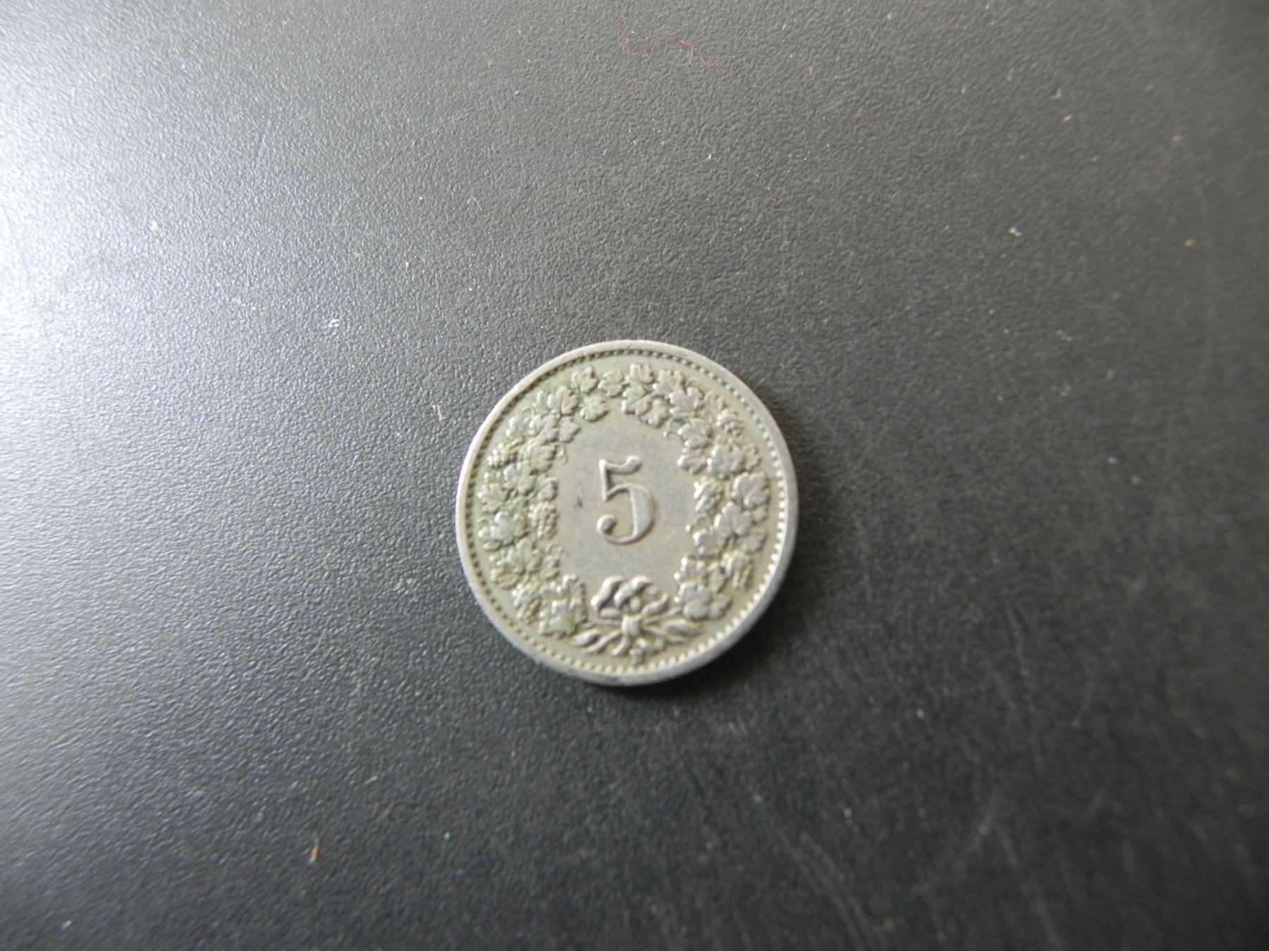 Tutti le monete: Schweiz 5 Rappen 1919 B – Usato da Biel/Bienne venduto da Gogolozi 1