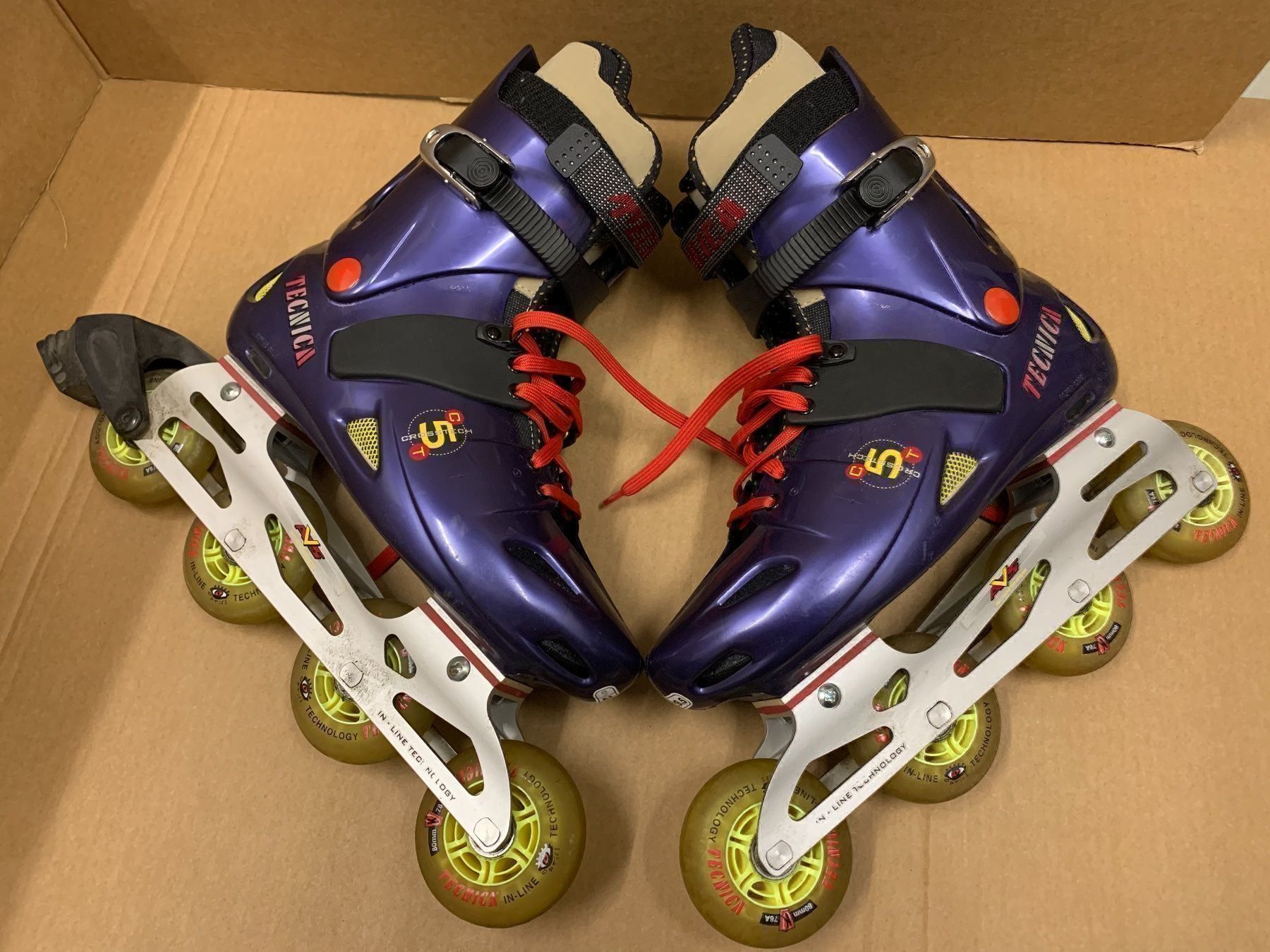 Pattini in linea & Pattini a rotelle: Inlineskates mit Tasche und Schutz – Usato da Eschlikon TG venduto da ArtRec 9