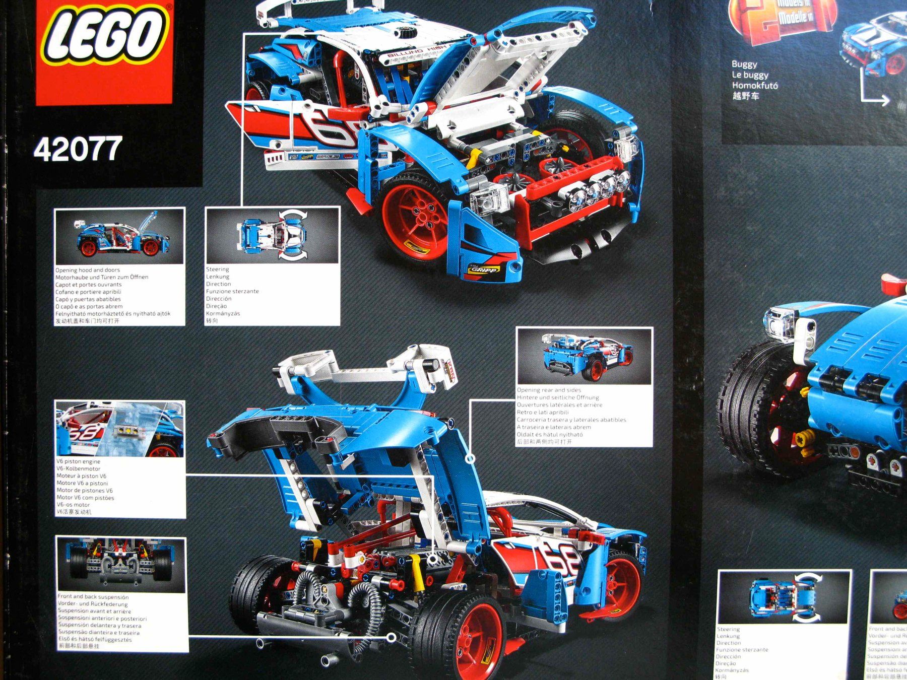 Lego Jeux de construction: Lego Technic 42077 Ralley-Auto NEU – Neuf avec emballage d'origine à Samstagern par Betscha 2