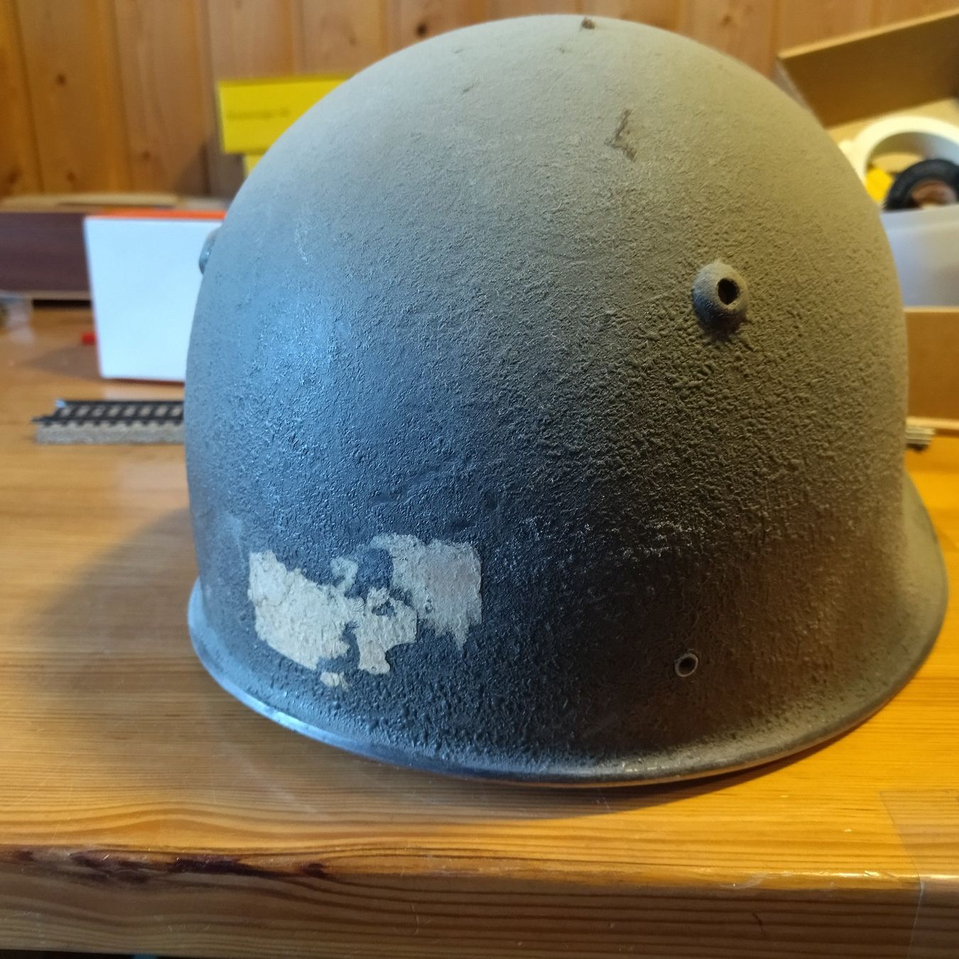 Schweizer Armee Uniformi & Effetti personali: Schweizer Stahlhelm – Usato da Basel venduto da BeanieUp 3