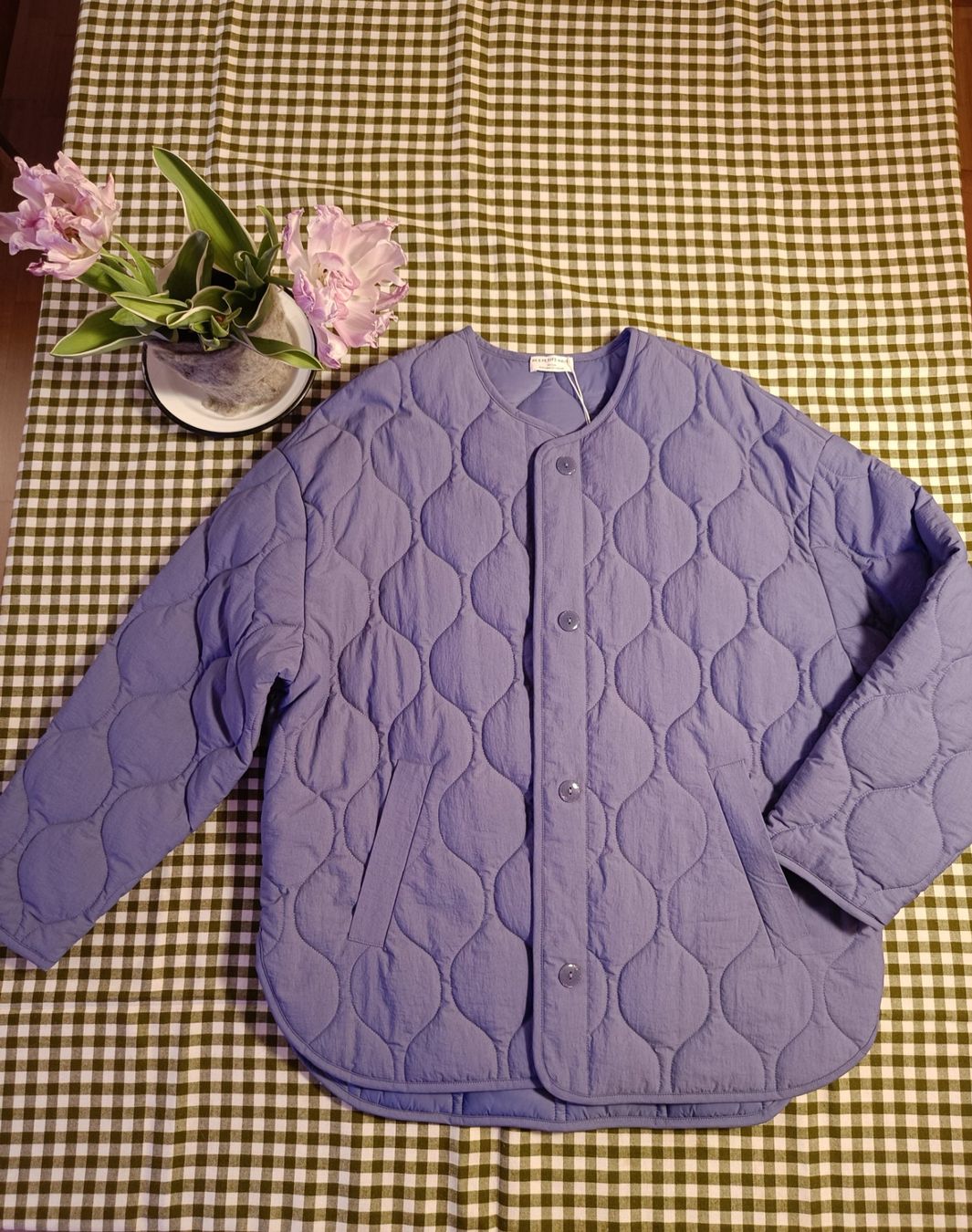 Des Petits Hauts Jacken: Lila Übergangsjacke - Taille 3 neu DES PETITS HAUTS – Gebraucht aus Zürich von Atelier.Second