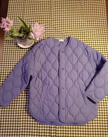 Lila Übergangsjacke - Taille 3 neu DES PETITS HAUTS