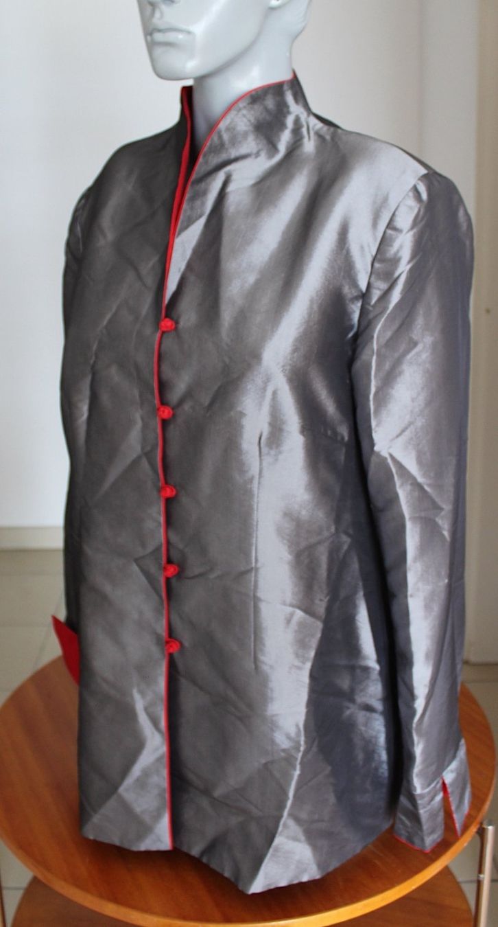 Giacche: Oberteil / Jacke, ev. Handmade und Seide, M/L ? – Usato da Locarno venduto da madame-tus-sauds 3