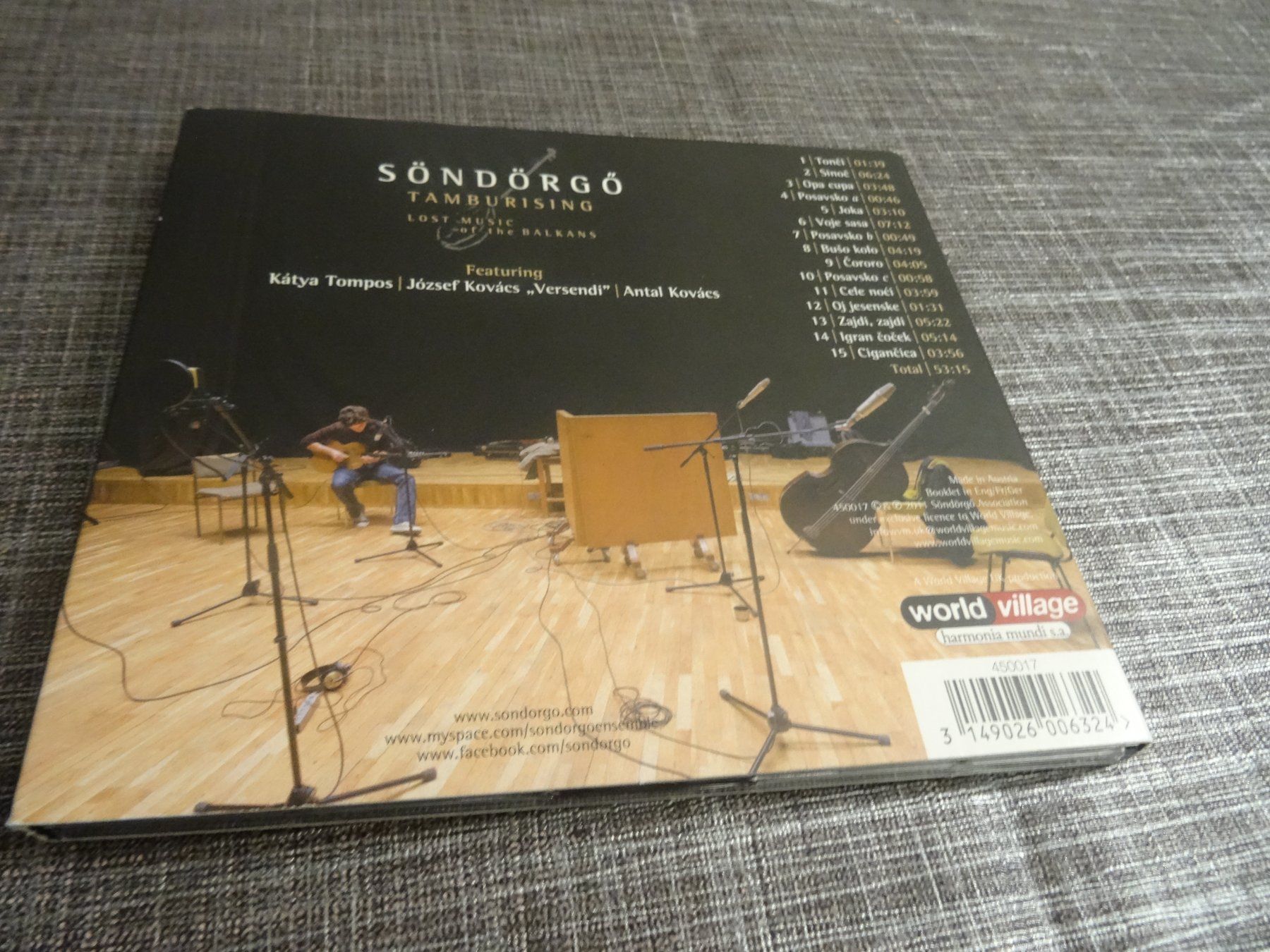 CD: Söndörgö Tamburising CD – Usato da Olten venduto da Disc-Ausverkauf 1