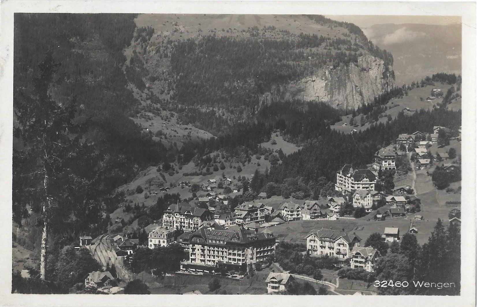 Cartes postales: Wengen Teilansicht – D'occasion à Olten par clotaldi