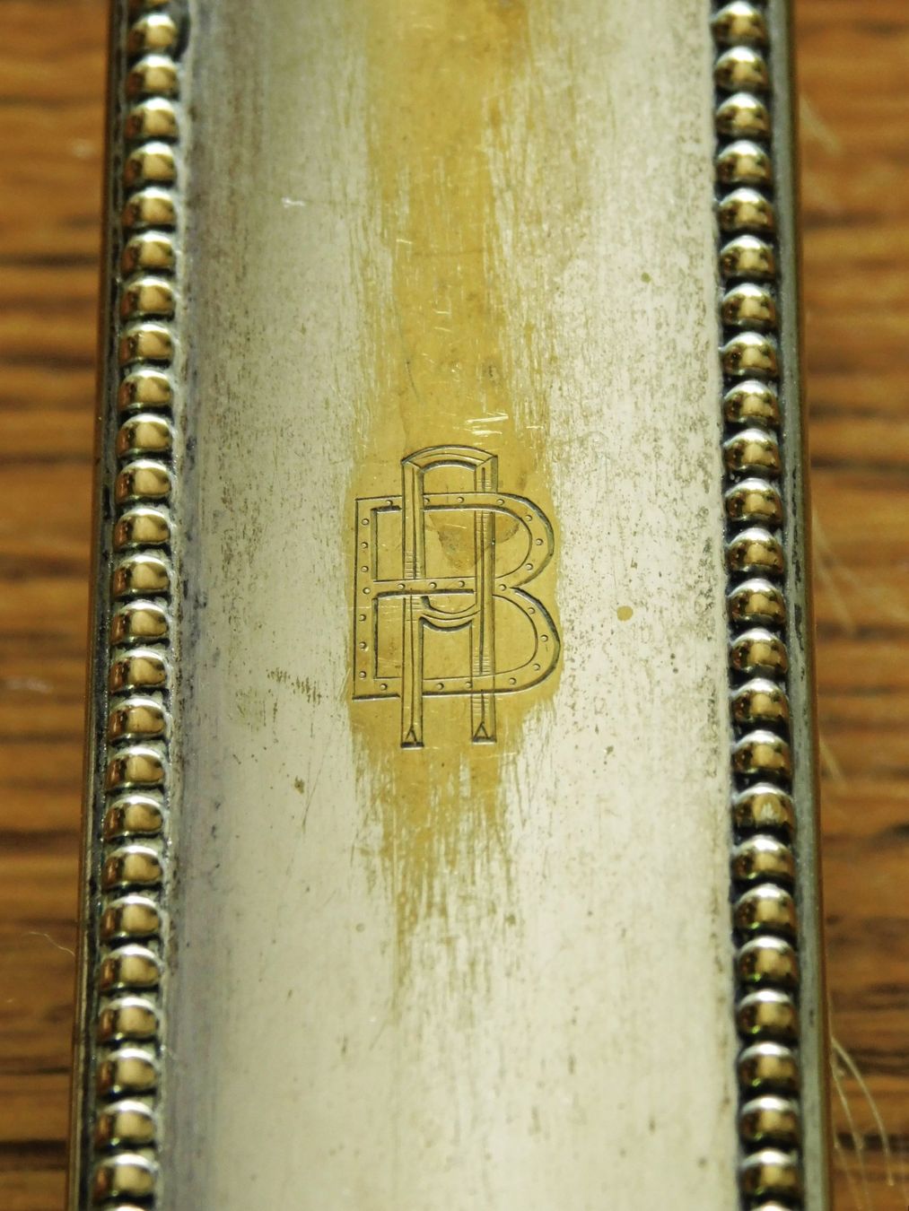 Pinceaux: Vintage-Pinsel Versilberte mit Zedernfäden, – D'occasion à Emmenbrücke par Ulisse-22 1