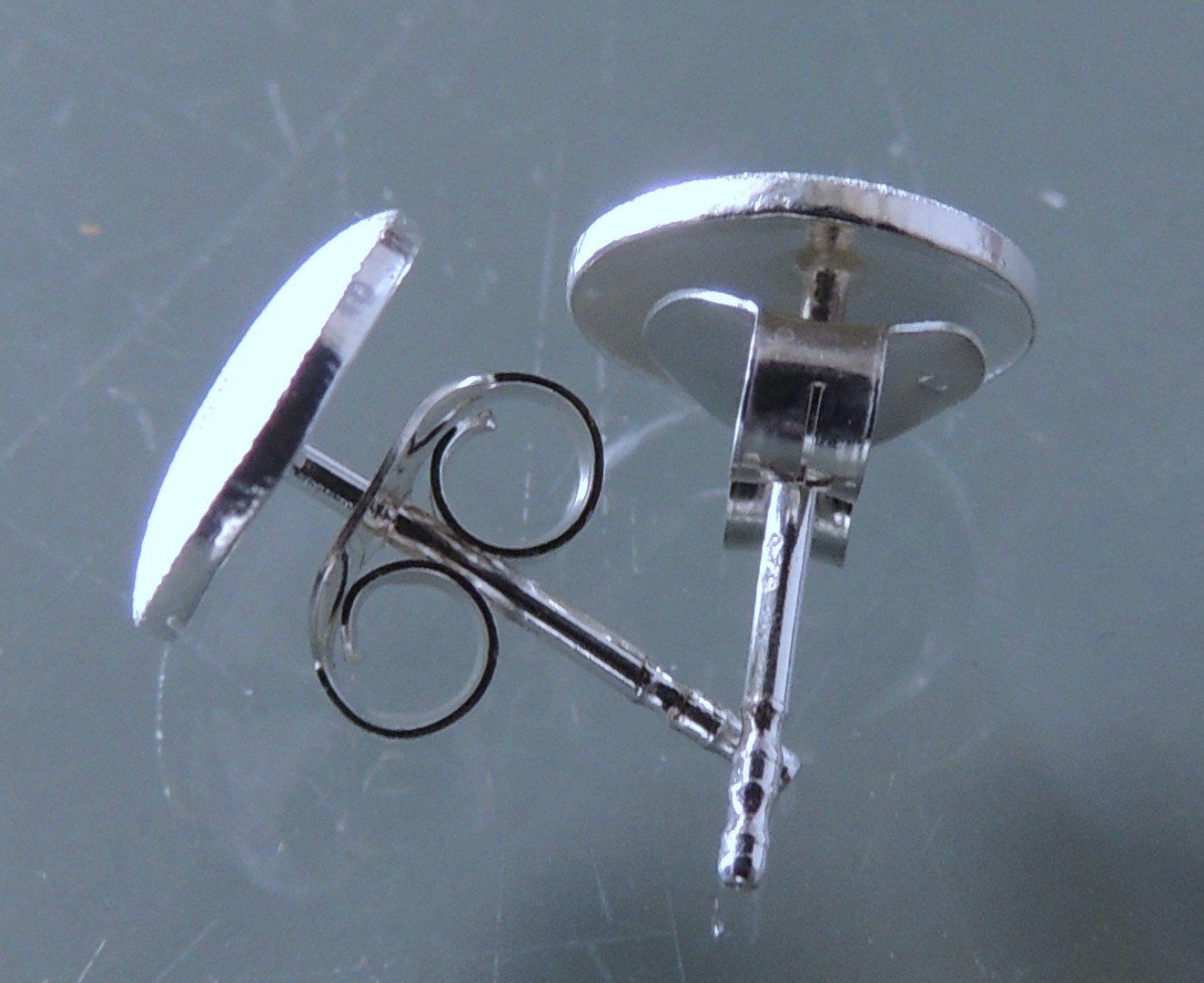 Ohrringe & -stecker: Ohrstecker aus gebürstetem Silber 925 – Neu und originalverpackt aus Waldenburg von schaller707 3