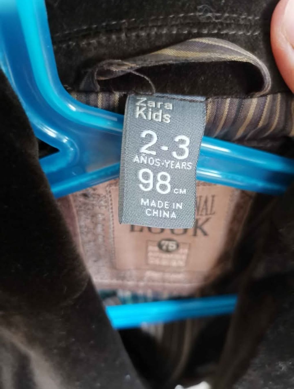Giacche & Cappotti: veste velours marron 2/3 ans ZARA – Nuovo (secondo la descrizione) da meggen venduto da VICCHLU 1