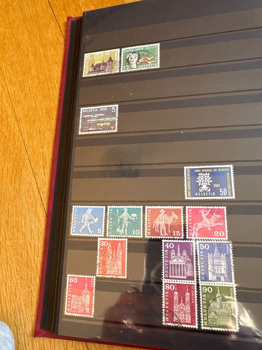 Tutti i francobolli: Alte Schweizer Briefmarken Sammlung – Usato da Schöfflisdorf venduto da sonjastarfish 7
